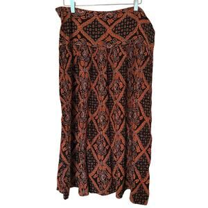 David Benjamin vintage American made union made midi skirt Size Large